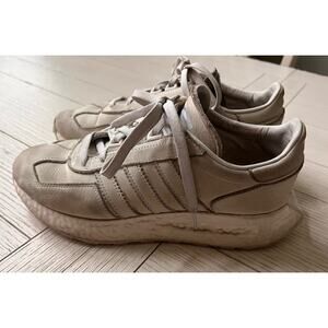 Adidas retropy‎ E5 women’s athletic shoes. Size 10. Chalk white on white.